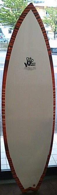 white angel beach walker 5、10 fin付 サーフボード WHITE ANGEL